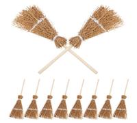 jojofuny 10 Pezzi Fermagli Capelli Mini Scopa Strega Halloween Accessori Capelli Cosplay Leggeri e Creativi per Donna Barrette Decorativi per Feste e Uso Quotidiano