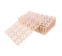 jojofuny 10 Pezzi Tappetini Antiscivolo per Gabbia di Conigli in Plastica Pad Protettivi per Zampe di Piccoli Animali Domestici come Gatti Cani Criceti Conigli e Topi Fondo Comfort