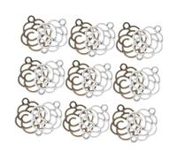 jojofuny 100 Pezzi Charm Connector Link Stile Antico per Creazioni Design per Collane e Bracciali Fai da Te