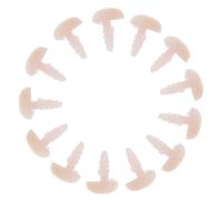 jojofuny 100 Pezzi Nasi Triangolari in Plastica Rosa per Orsetti e Conigli di Peluche Accessori Fai da Te per Progetti Handmade e Giocattoli Morbidi per Migliorare la Tenerezza