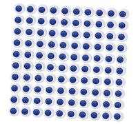 jojofuny 100 Pezzi Occhi Adesivi Colorati per Lavoretti Creativi Occhi per Pupazzi e Fai da Te Facili da Applicare su Superfici Lisce per Decorazioni Giocattoli e Articoli per Casa