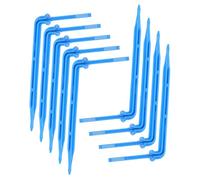 jojofuny 100 Pezzi Picchetti per Irrigazione Goccia in Resistente Strumenti Automatici per Piante in Vaso e Giardino Controllo Ottimale Acqua per Coltivazioni Indoor e Paesaggistiche