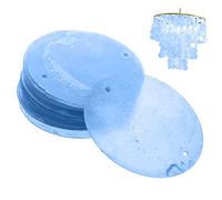 jojofuny 100pezzi Fette Di Conchiglie Rotonde Naturali Perline Forma Di Piatta Materiale Fai Da Te Per Campanelle Vento Ciondolo Per Creazione Di Gioielli Ornamento Da Appendere Conchiglie