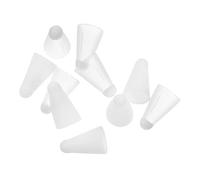 jojofuny 10pezzi Custodia Protettiva per Punta Stilo Capacitiva Custodia in Fibra per Penna Stilo Compatibile con Apple Pencil