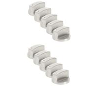 jojofuny 10pezzi Manopole Controllo Per Piano Inossidabile Sostituzione Per Bruciatori Gas e Corrosione Per Standard