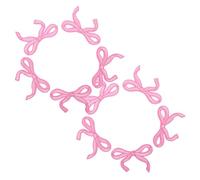 jojofuny 10pezzi Toppa Stirabile Rosa Applicazione Ricamata Termoadesiva Per Cappelli Borse Giacche Jeans Piccola Toppa Per Ragazzo Ragazza