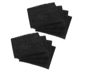 jojofuny 12 Filtri Attivi in Cotone per Bidone del Compost, Tagliabili 8x8 Cm, Set 12 Pezzi per Contenitori Cucina e Bagno, Filtro Sostitutivo Antiodore per Pattumiera Compost Domestico