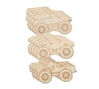 jojofuny 12 Pezzi Fette Legno Incompleto per Decorazioni Festive Ritagli Legno per Progetti Fai Da Te Facili da Colorare e Personalizzare per Decorazioni Feste e Centrotavola