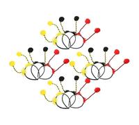 jojofuny 12pezzi Cerchietto Forma di Ape Pompon Fasce per Capelli per Bambine e Adolescenti Accessori per Capelli Colorati Design Portatile e Comodo da Indossare
