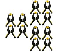 jojofuny 12pezzi Pinze Di Fissaggio Per Schermi Lcd Strumenti Per Riparazione Smartphone e Tablet Clip Di Supporto Per Ripristino Display Manico Antiscivolo e Alta Resistenza