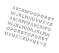 jojofuny 130 Pezzi Di Alfabeto Con Strass Accessori Per Gioielli Braccialetti Ciondoli Con Lettere Perline Con Lettere Ciondoli All'Ingrosso Perline All'Ingrosso Per