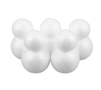 jojofuny 15 Pezzi Mini Snowman Figurines in Polystyrene Foam DIY Christmas Craft Kit for Painting Flower Arranging Holiday Decoration