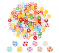 jojofuny 150 Bottoni a Forma di Pallone da Calcio in Resina Bottoni Decorativi per Cucito Accessori per Abbigliamento Dimensioni 13Mm Set Fai da Te per Decorazioni Festa e