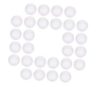 jojofuny 150Pezzi Mini Palline Schiuma per Fai da Te Decorazioni Personalizzabili per Natale e Arredamento Sfere Incompiute per attività Creative e Giocattoli