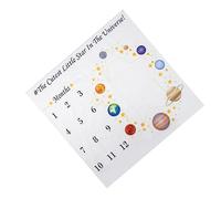 jojofuny 1pezzi Coperta Mensile Per Ragazza Sfondo Fotografico Creativo Coperta Morbida e Confortevole Per Scatti Ricordo Bianco