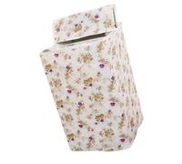 jojofuny 1pezzi Copertura Lavatrice Peva Tre Strati Con Zip Protezione Antipolvere Per Lavatrice Automatica Stile Random