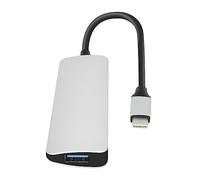 jojofuny 1pezzi Hub Usb Lega Di Alluminio Porte Per Laptop Adattatore Di Espansione Pratico e Portatile Per Notebook Tablet e Smartphone Risolvi Problema Delle Porte Usb Mancanti