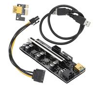 jojofuny 1set Adattatore Pci- Led Indicatori Stabilità e Sicurezza Per Mining e Accessori Computer