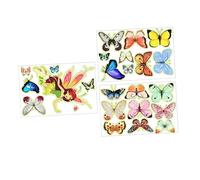 jojofuny 1set Adesivi Murali Luminose Per Decorazione Cameretta Con Farfalle e Fate Perfetti Per Atmosfere Magiche e Relaxanti Camera Da Letto Colore Random