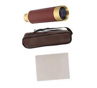 jojofuny 1set Monocolo Retrò Pirata Telescopio Estensibile Con Borsa Design Portatile e Leggero Per Osservazione Facile e Comoda Per Avventure All Aria Aperta e