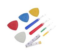 jojofuny 1Set Utensili da Cucito Include Ripper Righello Misura Accessori Pratici per Cucitrici Design Ergonomico e Materiali Resistenti