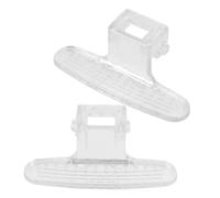 jojofuny 2 Pezzi Accessori, Gancio Per Porta, Maniglia Compatibile Con La Maniglia Della Porta Della Lavatrice A, Fibbia Trasparente
