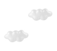 jojofuny 2 Pezzi Decorazione Nube Vivaio Arredamento della Camera Piccole Palline di Polistirolo Materiale Materiale Fai da Te Drago Poli Bianca