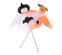 jojofuny 2 Pezzi Decorazioni per Bouquet Halloween Fai da Te Accessori per Composizioni Floreali con e Zucche Legno Sicuri e Resistenti per Feste e Ambienti Interni