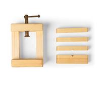 jojofuny 2 Pezzi Dispositivo di Legno in Legno Massiccio Intaglio Pino Cina Lavoro di Legno calcolo Strumento di Tenuta Strumento Sigillo inciso Strumento inciso Strumento Artigianale bambù