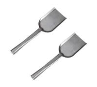 jojofuny 2 pezzi Pala per Cucina in Materiale Resistente Leggera e Versatile per Pulizia del Focolare Forno e Raccolta Cenere Comoda da Usare e Riporre