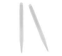 jojofuny 2 Pezzi Penna Touchscreen Magnetica per Schermo Interattivo da 10mm Doppia Punta, Compatibile Dispositivi a Infrarossi, Plastica Bianco per Formazione e Istruzione Remota