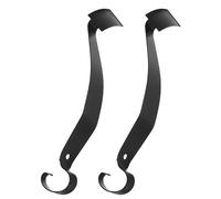 jojofuny 2 Pezzi Strumenti per Ceramica e Argilla Doppia estremità Utensili per Modellare e Rifinire Argilla con Lame ad Anello per Scultura e Lavorazione Artigianale