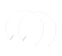 jojofuny 2 Pz Guarnizione Dell'oblò Della Lavatrice Forte Clip Magnetica Frigorifero a Perni Gancio Appendiabiti Forte Frigorifero Magnetico Porta Del Isolata Silver Filo Di Acciaio