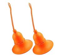 jojofuny 2 Pz portalampada impermeabile globo presa ricaricabile lampadina a LED lampadine led impermeabili portalampada con cavo sostituzione del portalampada della luce plastica Orange