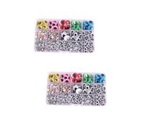jojofuny 2 Scatole Occhi Sicurezza Colorati per DIY Accessori per Pupazzi con Occhi Materiali Fai da Te per Artigiani e Amanti dei Pupazzi
