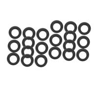 jojofuny 2 Set Avvolgibobina per Macchina da Cucire Ruota di Frizione Sostituzione Macchina da Cucire Bobinatrice per Cucire Avvolgitore Gomma da Cancellare Nero 10 Pezzi*2