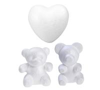 jojofuny 2 Set Modello in Schiuma Germinale Bianca Ortensia Fiori Ghirlanda Pianta Camera Piante Nozze Falso Salice Artificiale Solare Fata Arredamento Decorazione Drago Poli 2 Pezzi*2