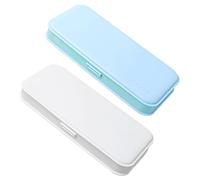 jojofuny 2 Set Scatola Di Cancelleria Astuccio Scuola Media Casse Scrivania present Box Buste Zip Portapenna Astuccino Piccolo Astuccio Custodia Per Matite Mini Astuccio Per Penne Pp 2 Pezzi*2