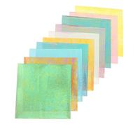 jojofuny 20 fogli Carta Origami Pearlescent per Adulti Carta Glitterata per Fai da Te e Progetti Creativi per Decorazioni e Scrapbooking