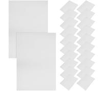 jojofuny 20 Fogli di Carta per guarnizioni ad Alta Temperatura - Foglio Isolante ignifugo in Materiale per guarnizioni in Fibra Ceramica A4 per a Pellet