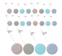 jojofuny 20 Panni Pulizia Schermo Telefono Cellulare in Microfibra Riutilizzabili Set da 20 Pezzi Portachiavi Macaron Colorati Antigraffio per Lenti Fotocamera Monitor Computer Laptop,