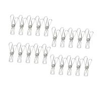 jojofuny 20 Pezzi Clip Metallo Sigillanti per Sacchetti Alimentari Clip per Snack e Patatine Chiusura per Buste Resistente e Riutilizzabile per Conservare