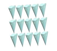 jojofuny 20 Pezzi Coni Confetti per Matrimonio e Feste Facili da Piegare e Personalizzare per Decorazioni Vintage Blu