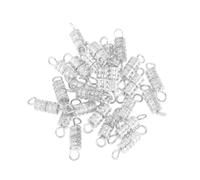 jojofuny 20 Pezzi Fermagli in Rame Chiusura a Vite per Collane e Braccialetti, Sicuri e Resistenti per Creazioni Fai da Te di Gioielli Artigianali
