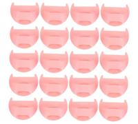 jojofuny 20 Pezzi Righello Cucito per Margine Cucitura Rosa Strumento Misura Cuciture Edge Stitch Lock Sicuro e Portatile per Principianti e Progetti Multitessuto