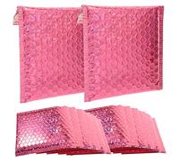 jojofuny 20 Pezzi Sacchetti Spedizione Imbottiti Rosa Buste Adesive Resistenti e Impermeabili per Abbigliamento Confezioni Pratiche e Portatili per Spedizioni Sicure