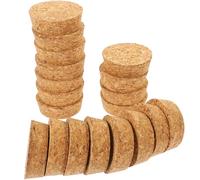 jojofuny 20 Pezzi Tappi di Sughero Conici per Bottiglie 39-415Mm Tappi per Artigianato e Vino per Conservazione Ermetica Bevande Aperte in Casa Bar Ristoranti