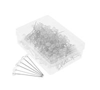 jojofuny 200 Pezzi Spilli per Bouquet da Sposa Trasparenti Spille Gioiello Decorazione Matrimonio per e Corsage Spilli Lunghi per e Addobbi Fai da Te