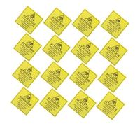 jojofuny 200pezzi Segnali di Sicurezza Antistatici Adesivi di Avvertimento Elettrostatico Etichette di Sicurezza ad Alta Tensione Adesivi Autoadesivi per Laboratori Elettronici di Emergenza