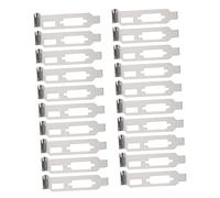 jojofuny 20pezzi Slot Cover Acciaio Per Deflettore Di Ventilazione Per Uscita Vga Accessori Per Chassis Computer Facile Da Installare e Rimuovere Compatibile Con Case